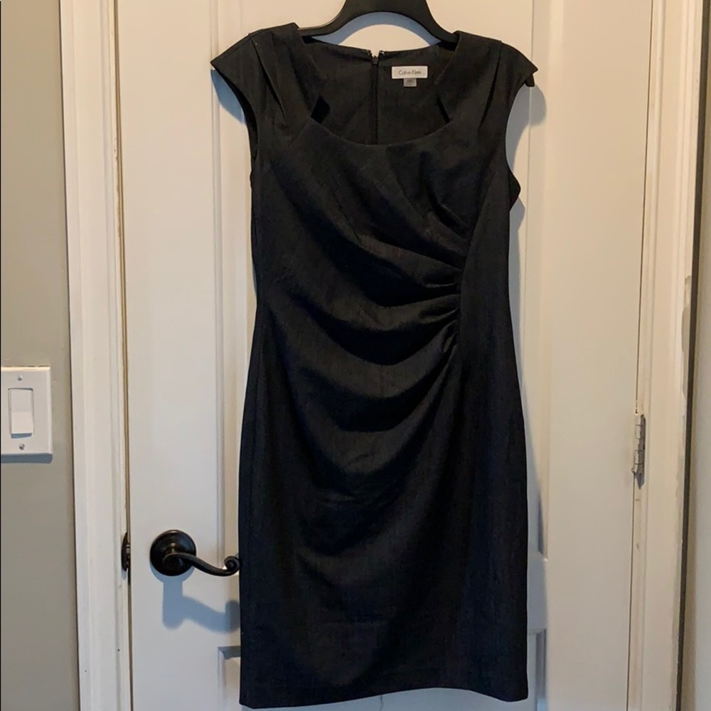 Navy Blue Calvin Klein Dress
